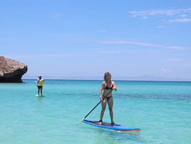 Sobre aguas cristalinas